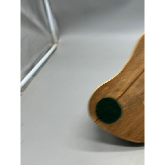 Southwestern-Themed Candle Holder With Cactus & Buffalo Design On Wooden Base - Picture 7 of 7